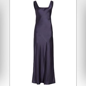 SIR The Label Esme Silk Bias Maxi Dress